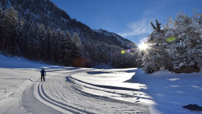 Langlaufen in traumhafter Winterlandschaft im Zillertal Langlaufen in traumhafter Winterlandschaft im Zillertal