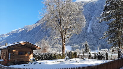 The garden oasis between Rosenhof and Birkenhof in Zillertal The garden oasis between Rosenhof and Birkenhof in Zillertal