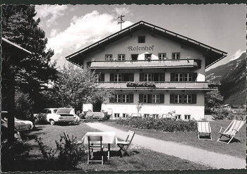 Der Rosenhof anno dazumal