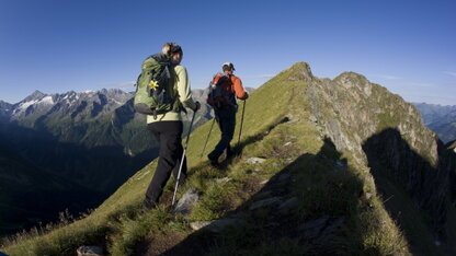 Hiking-pleasures on one of the endless trails Hiking-pleasures on one of the endless trails