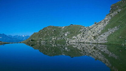 One of the numerous mountain lakes One of the numerous mountain lakes